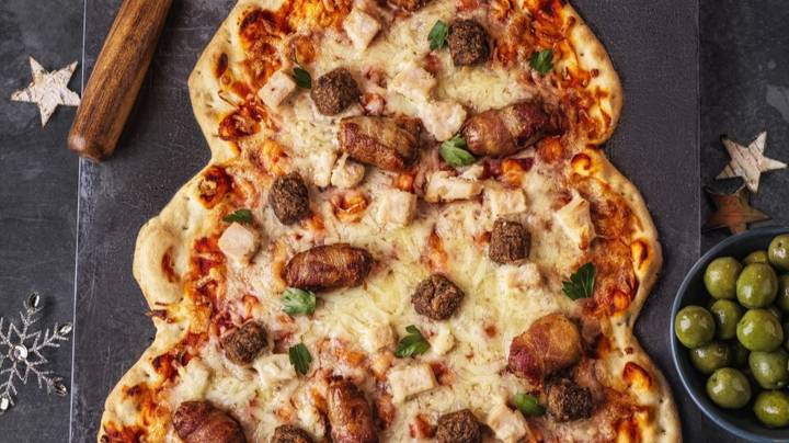 ASDA Is Selling A Christmas Dinner Pizza