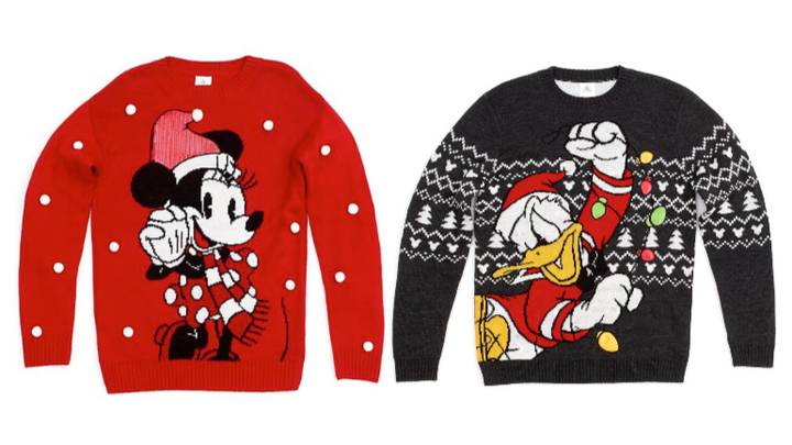 Disney 2025 christmas jumpers