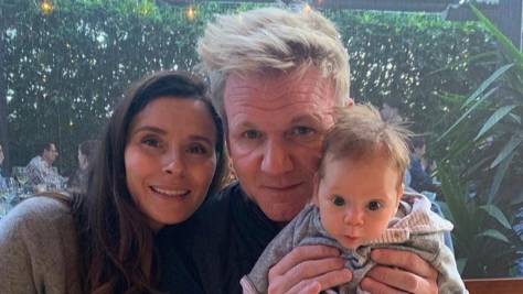 Gordan Ramsay Shares Photos Of Two-Month-Old Son Oscar Pouting 