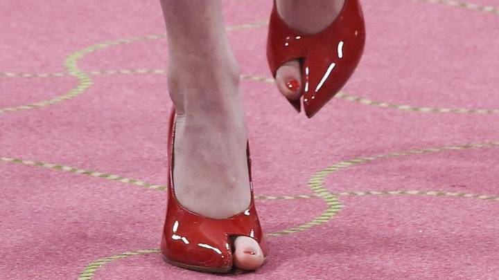 Big toe online shoe trend