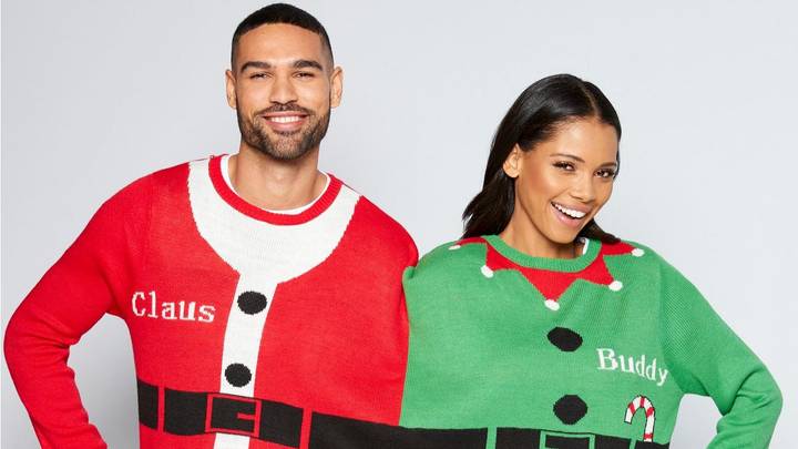 You Can Now Buy A Two Headed Christmas Jumper And It s Couple