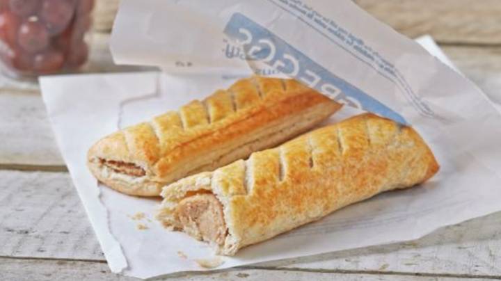 Greggs Is Launching A Vegan Sausage Roll Next Year