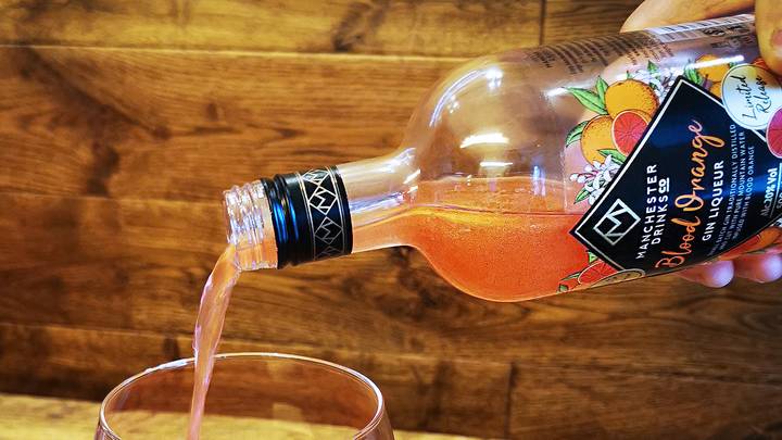 Home Bargains Is Selling Shimmery Blood Orange Gin And It's The Perfect Halloween Tipple