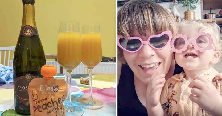Mum Mixes Prosecco With Baby Food Puree In Game-Changing Cocktail Hack