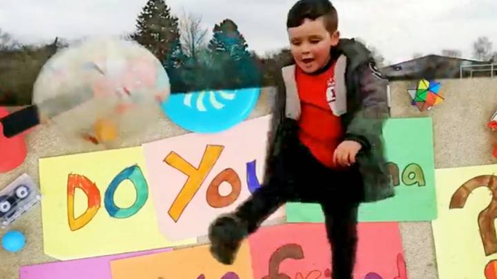 Adorable Little Boy Goes Viral After With Song About Making Friends