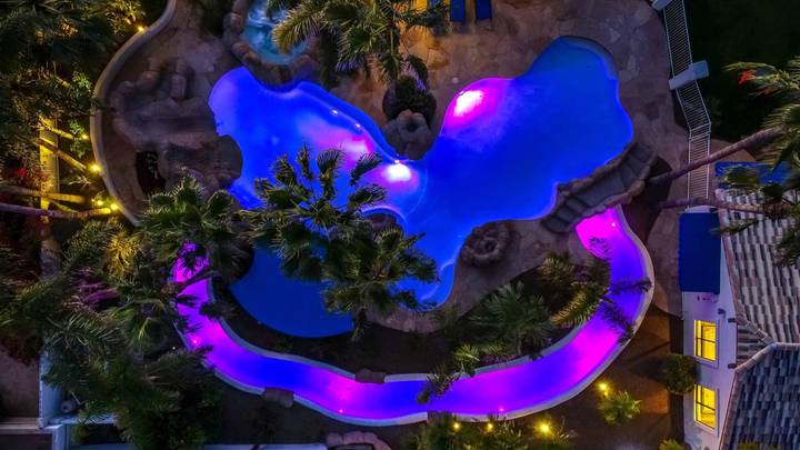 This Incredible Airbnb Comes With Its Own Lazy River And Swim-Up Bar