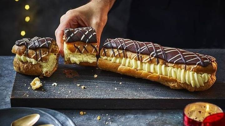 M&S Is Now Selling A Giant Foot-Long Chocolate Eclair For Christmas