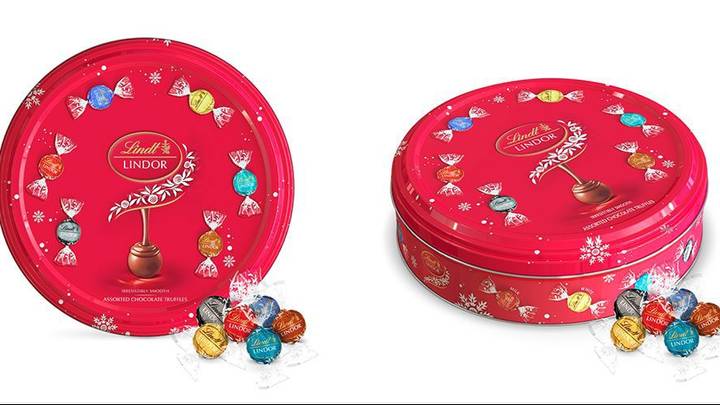 Lindt Launches First Ever Sharing Tin For Christmas And It's A Game Changer