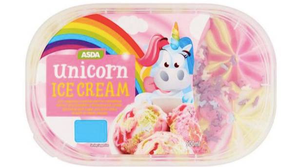 Asda Has Launched Unicorn Ice Cream - And It Tastes Like Marshmallows