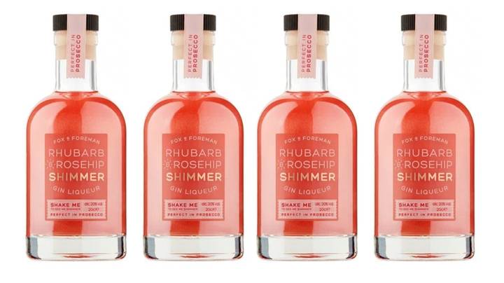 Tesco Is Selling Glittery Rhubarb & Rosehip Gin For Just £6 A Bottle