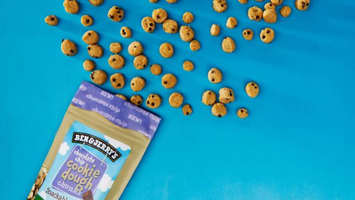 You Can Now Buy Bags Of Ben and Jerry's Cookie Dough Chunks To Snack On