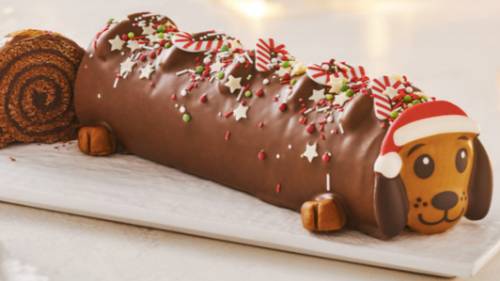 Sainsbury s Is Selling A Sausage Dog Yule Log As Part Of Its