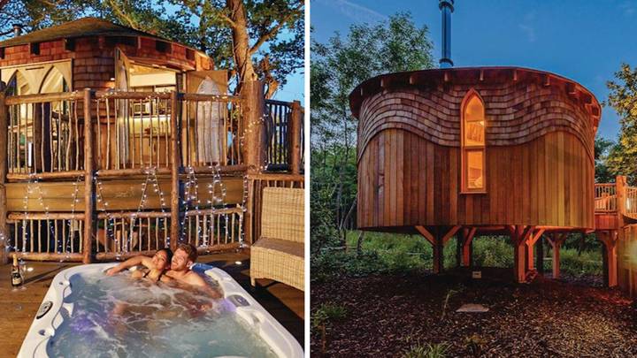You Can Now Stay In An Adults-Only Tree House In The Middle Of A Forest With A Hot Tub