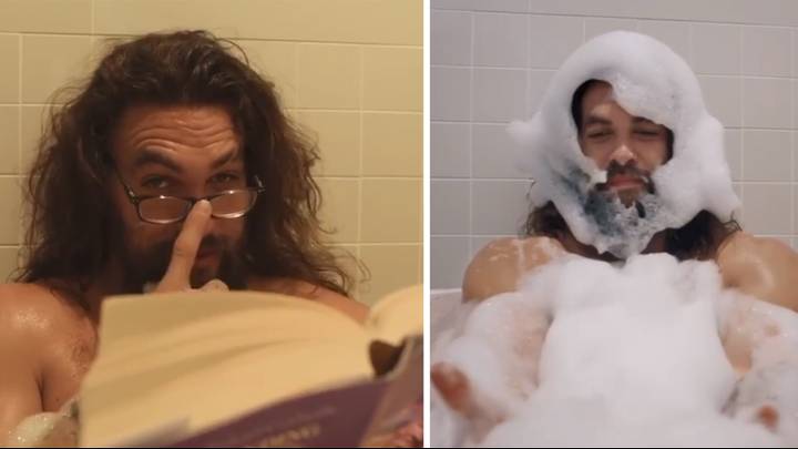 Jason Momoa Taking A Bubble Bath Is The Pamper Goals You Need