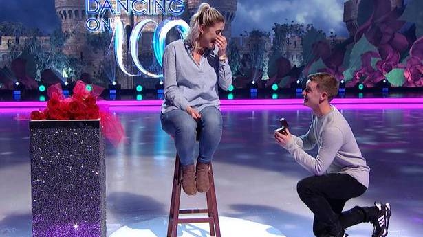 'Dancing On Ice' Crew Member Proposes To Girlfriend During Show