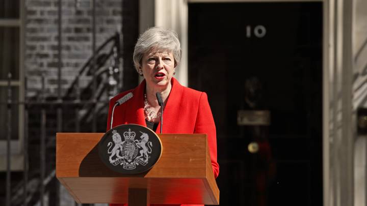 Theresa May Announces Her Resignation As Prime Minister