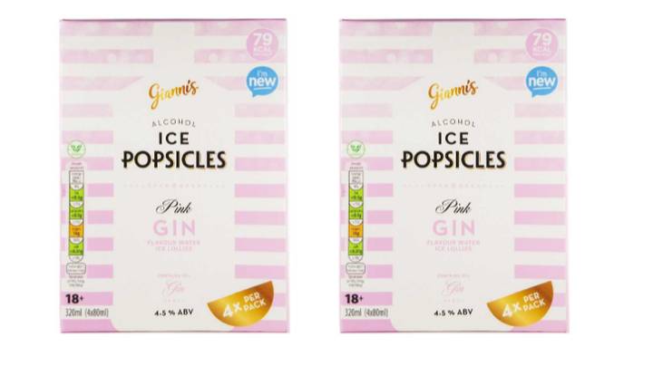 Aldi's Now Selling Alcoholic Pink Gin Ice Lollies In Time For Bank Holiday