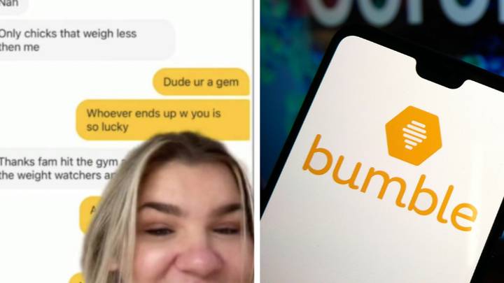 Woman Shames Bumble Match Who Told Her To 'Hit The Gym'