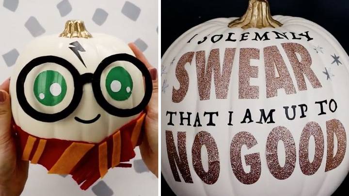 Harry Potter-Inspired Pumpkins Are The Most Spellbinding Halloween Trend This Year