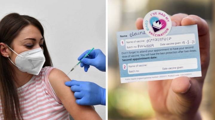 Why It's Not A Great Idea To Share A Selfie With Your Vaccine Card
