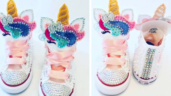 Sparkle unicorn converse sales