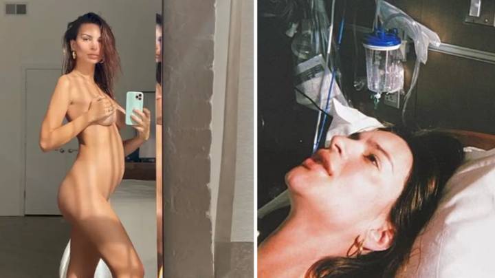 Emily Ratajkowski Shares Pictures Of Her 'In Between Pushes' During Childbirth