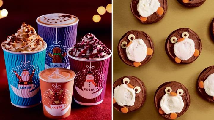 Costa's Christmas Menu Has Been Revealed And It's Super Festive