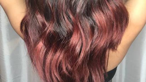 Red Wine Hair Colour Is The Trend For Christmas