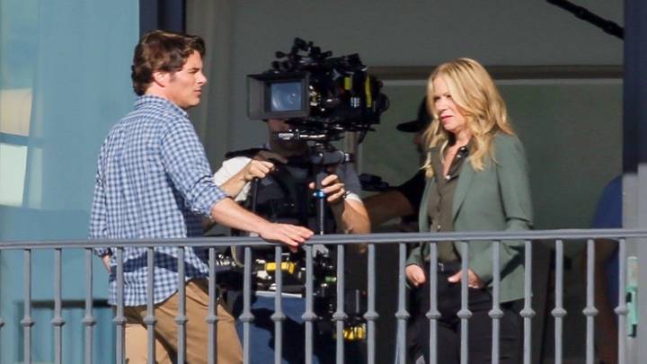 Christina Applegate and James Marsden Spotted Filming Scene For 'Dead To Me' Series Two