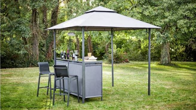Argos Slashes The Price Of Its Gazebo With Built-In Bar By Over £130