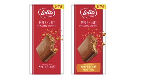 Lotus Is Launching Chocolate Bars Stuffed With Biscoff Spread