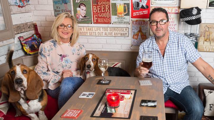 Woman Builds Husband A Pub In Their Back Garden To Stop Him Going To His Local