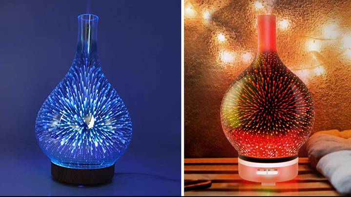 Shoppers Are Going Wild Over These Light Up Oil Diffusers From Amazon