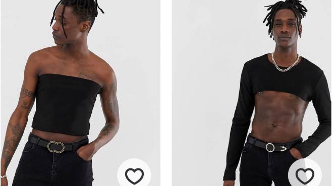 ASOS Is Selling 'Moob Tubes' For Men And People Aren't Feeling Them 
