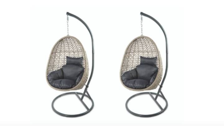 Aldi's Sell-Out Hanging Egg Chair Is Back Online This Bank Holiday Weekend