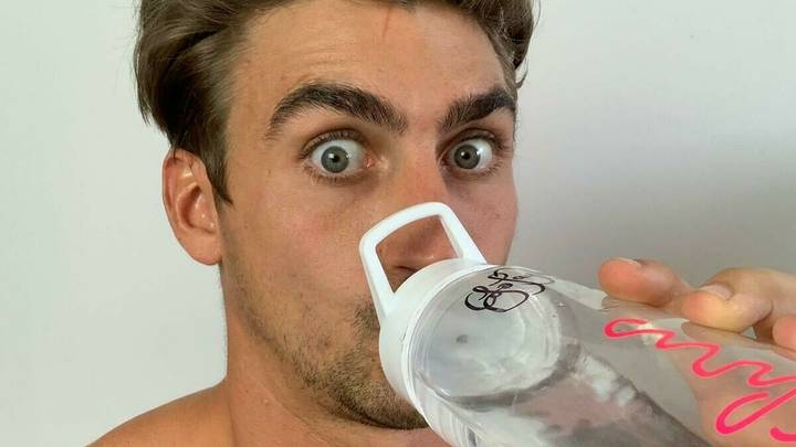 'Love Island' Star Chris Taylor Selling His Water Bottle On Ebay For Over £2000