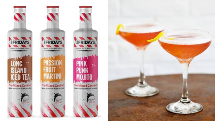Hold On To Summer With Bottles Of TGI Fridays' Passion Fruit Martini 