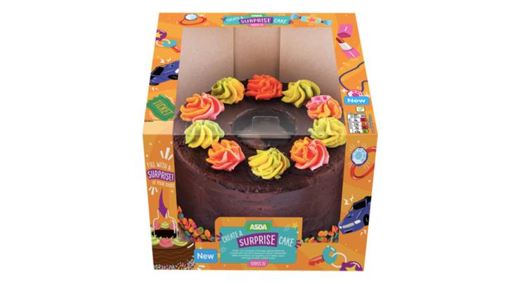 Asda Launches Edible Gift Boxes To Hide Presents Inside Cakes