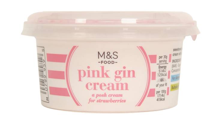 Marks & Spencer Is Selling A Pink Gin Cream Just In Time For Wimbledon