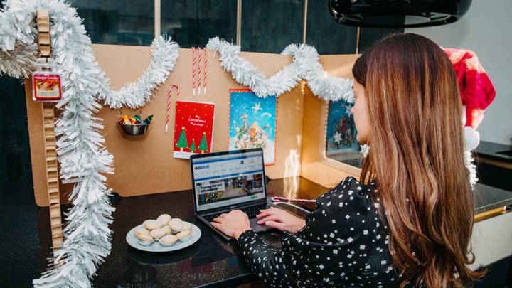 You Can Now Get A Festive Work Station To Brighten Up Your WFH Desk