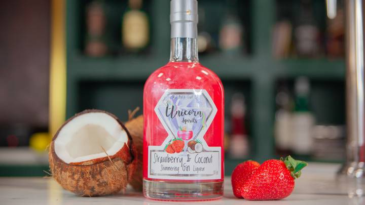 You Can Now Get Shimmering Strawberry And Coconut Gin