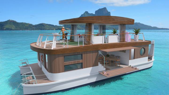You Can Now Stay In A Floating Villa In Bora Bora