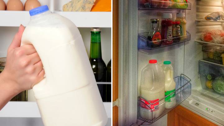 Here's Why You Shouldn't Store Your Milk In The Fridge Door
