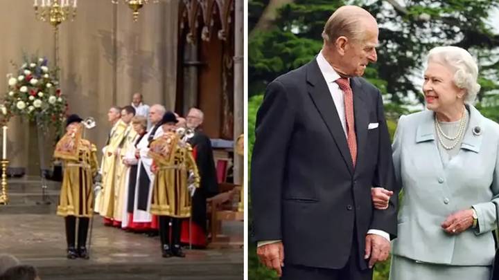 Queen's Sweet Nod To Wedding Day At Prince Philip Memorial