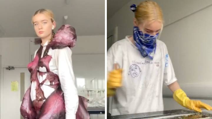 Woman Makes Incredible Clothes Out Of Fish Skin