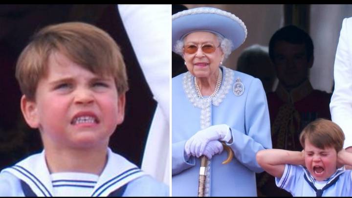 Prince Louis's Hilarious Reaction To Jubilee Flypast