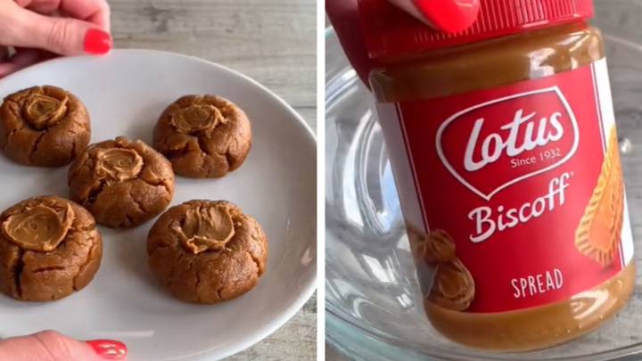 People Are Obsessed With This Three-Ingredient Biscoff Cookie