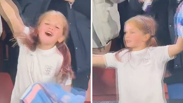 This Young Girl's Euros Celebration After England Win Has People In Tears