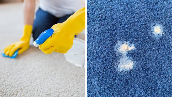 Mum Shares Simple Hack For Removing Bleach Stains From Carpets