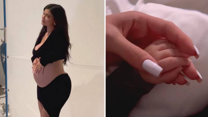 Kylie Jenner Shares First Pic Of Baby Boy